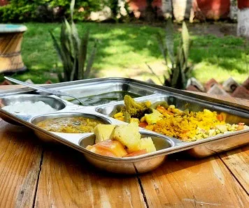 Sattvic food preparation
