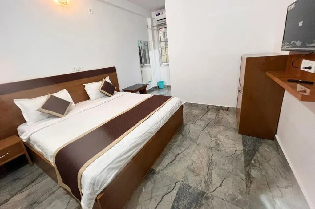 A room at Tattvaa Yogashala, Rishikesh