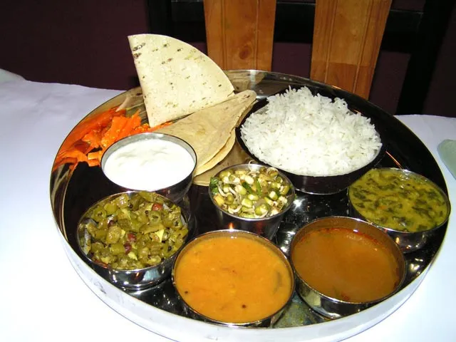 Sattvic food at Tattvaa Yogashala, Rishikesh