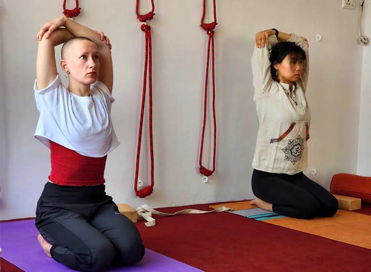 A yoga retreat on the banks of the Ganga at Tattvaa Yogashala, Rishikesh