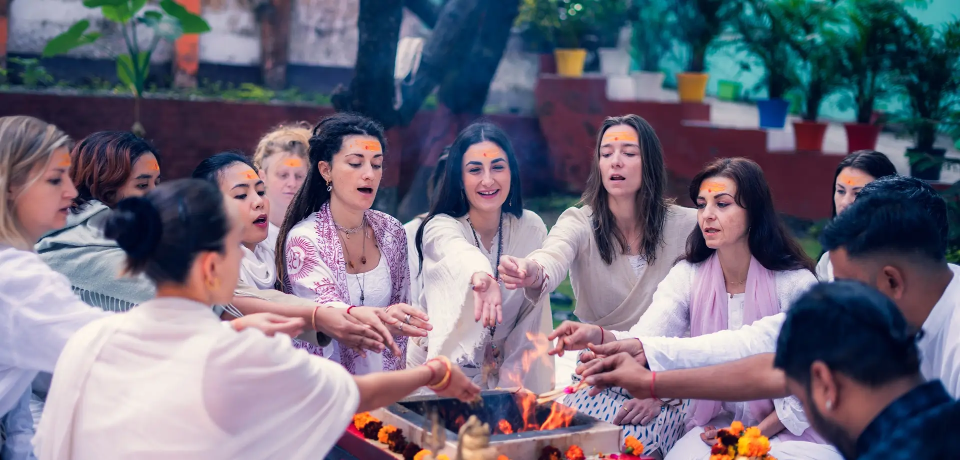 Mysore style Ashtanga yoga class at Tattvaa Yogashala, Rishikesh