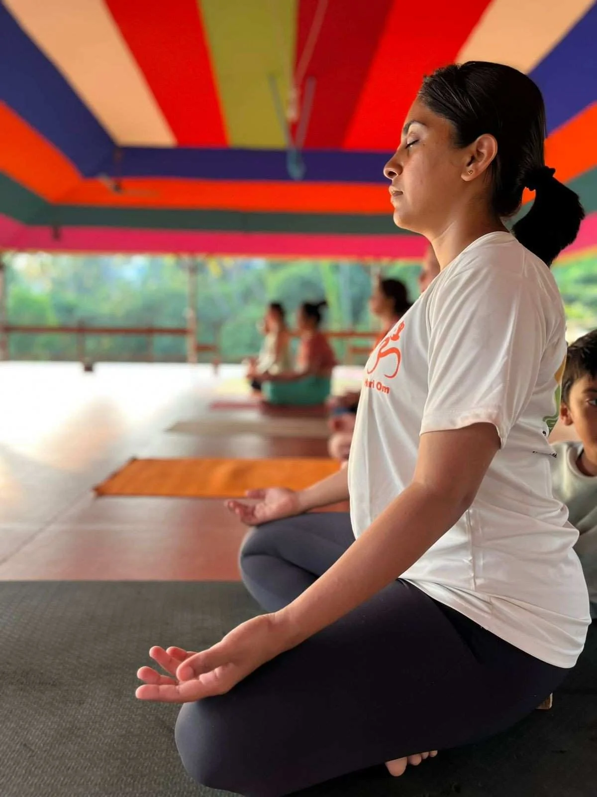 Yoga Students At 200 Hour YTTC In Kerala