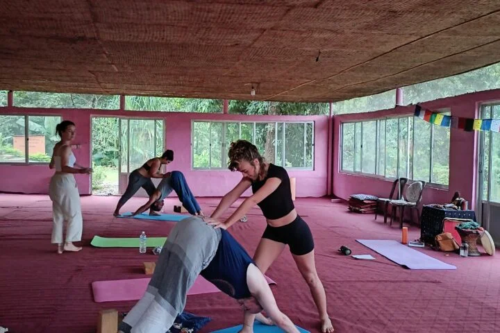 Yoga Students At 200 Hour YTTC In Nepal