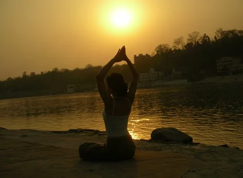 Ganga Side Yoga Setting — Retreat in Rishikesh