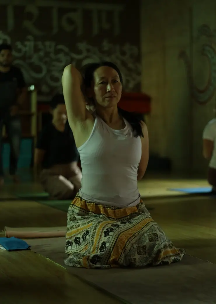 Ashtanga practice at Tattvaa Yogashala, Rishikesh