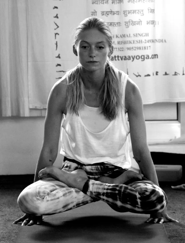 Mysore style practice at Tattvaa Yogashala, Rishikesh